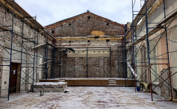 В Томском кадетском корпусе ведется капремонт по нацпроекту В Томском кадетском корпусе ведется капремонт по нацпроекту